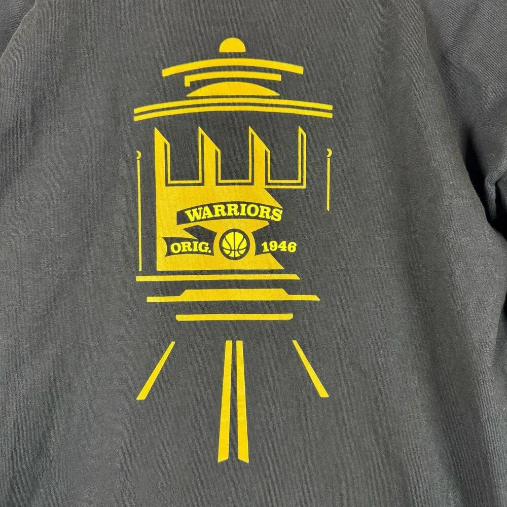 Golden State Warriors Shirt Mens Large‎ NBA Basketball Cable Car 1873 2023 USA